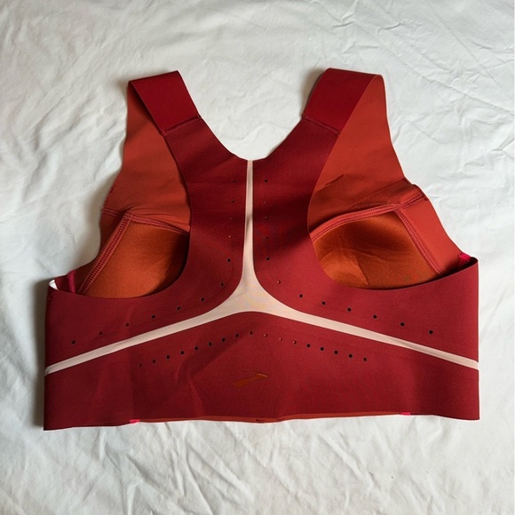 Brooks Red Sports Bra - Picture 11 of 16